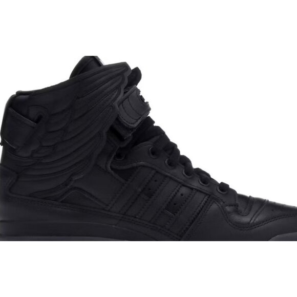 adidas Forum Hi Wings 4.0 Jeremy Scott Black MENS 10 - Picture 1 of 7